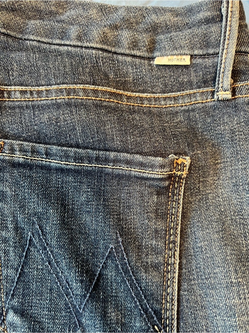 Like new MOTHER Ankle Crop Jeans in Switch it up